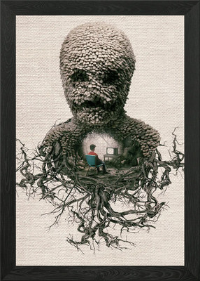 Channel Zero Framed Wall Art Poster Canvas Print Picture