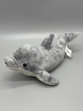 Kohls Cares Dolphin Plush Gray 14” Stuffed Animal