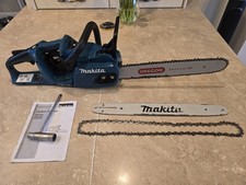 Makita 36V DUC405Z Brush less Chainsaw (2020)  With 2x 16" (40cm) Bar And Chains