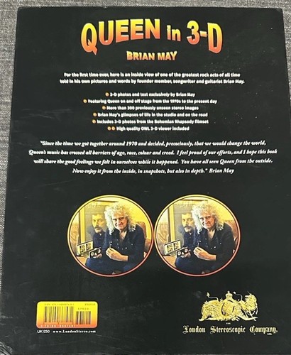 Queen In 3D Brian May, It Is Missing Stereoscope - Picture 2 of 8