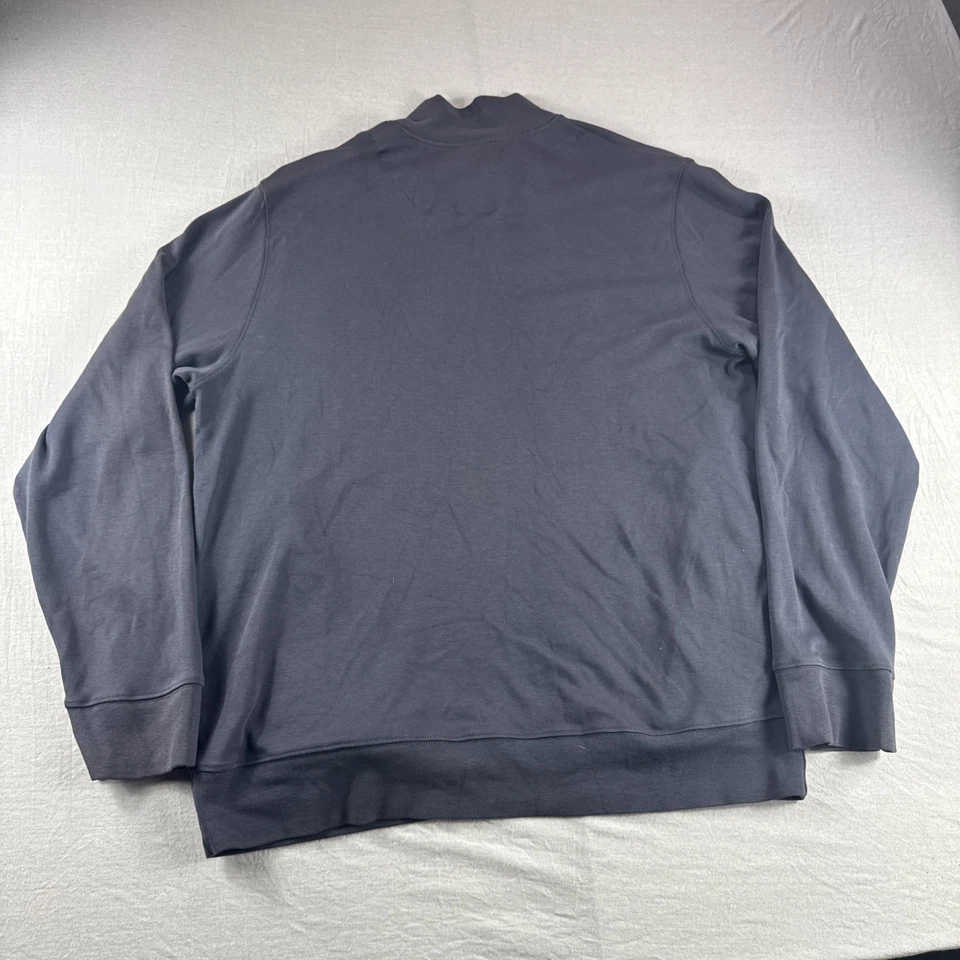 Sudadera Pullover Ecuestre Burberry London Vintage 1/4 Cremallera Para Hombre XXL LEER Foto 2 de 4