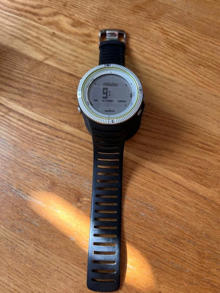 SUUNTO CORE Digital Wristwatch with Light Green Band Model Core Digital LCD - image 3 of 4