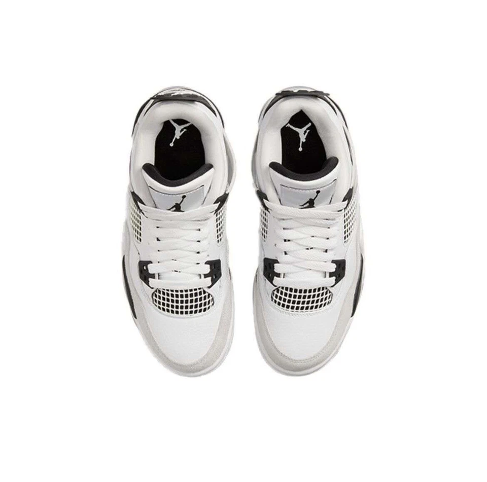 scarpe A-J-4 Retro Military Black Taglia EU 36-46 - Immagine 4 di 4