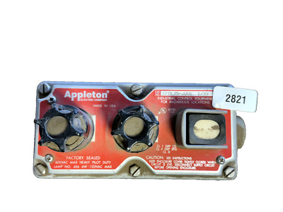 Appleton EFDL75-J2U1 Selector-Switch Unilet