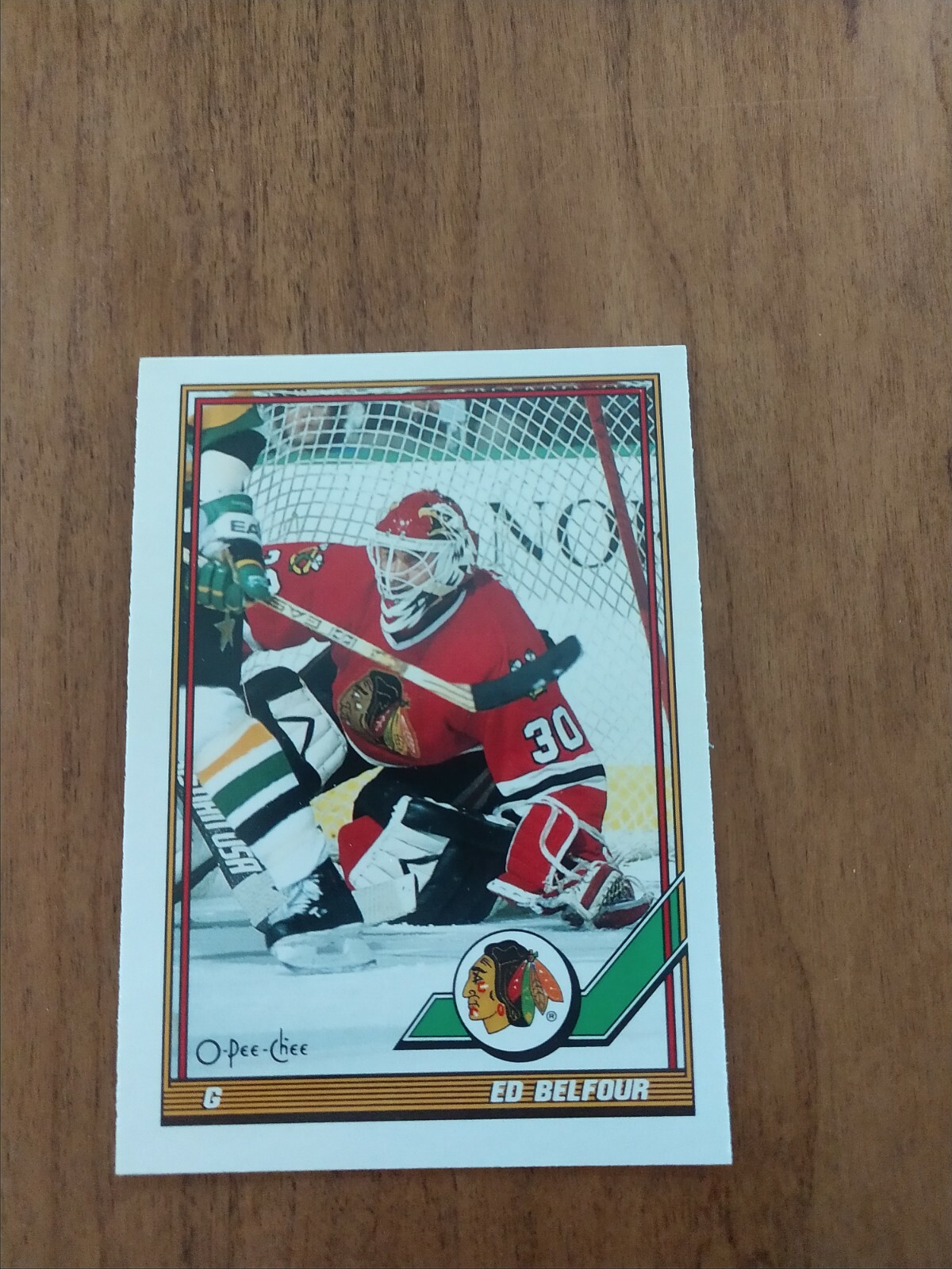 1991-92 O-Pee-Chee Hockey #20 Ed Belfour