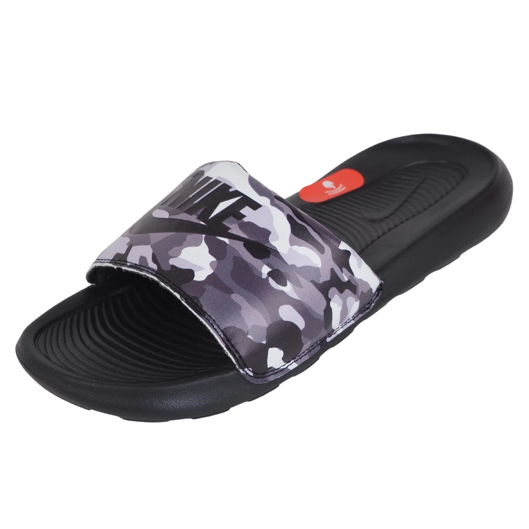 Sandali Nike Victori One Slide Print neri CN9678 001 taglia 6 uomo = 7 5 donna