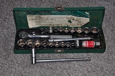Vintage Kamasa AF/ Metric Socket Set Model 3622