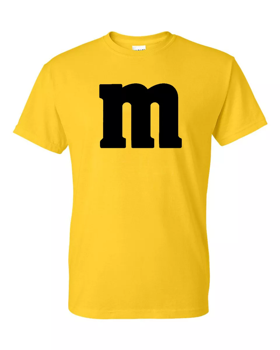 M M T Shirt Halloween T shirt Costume MM Unisex Cotton T Shirts