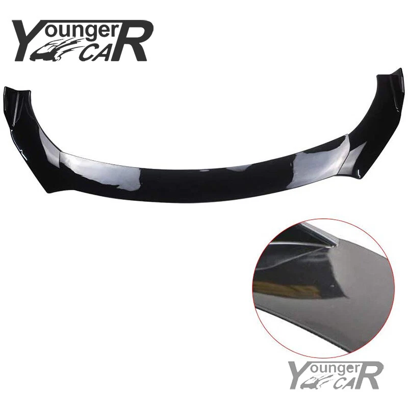 Universal Front Bumper Lip Spoiler Splitter Fits Honda Civic BMW Benz Mazda GMC Foto 3 de 4