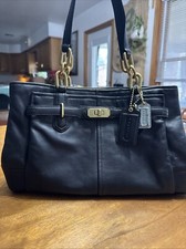 Coach Chelsea JAYDEN Satchel Handbag EUC Black