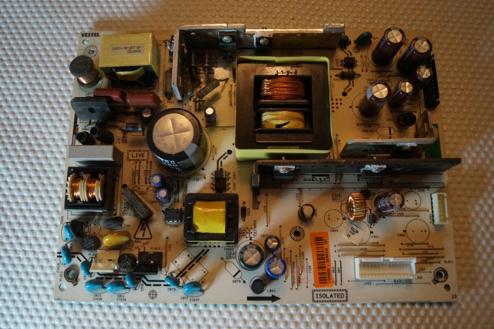 PSU POWER SUPPLY BOARD 20566893 17PW82-2 FOR 40"" SHARP LC-40SH340K LCD TV