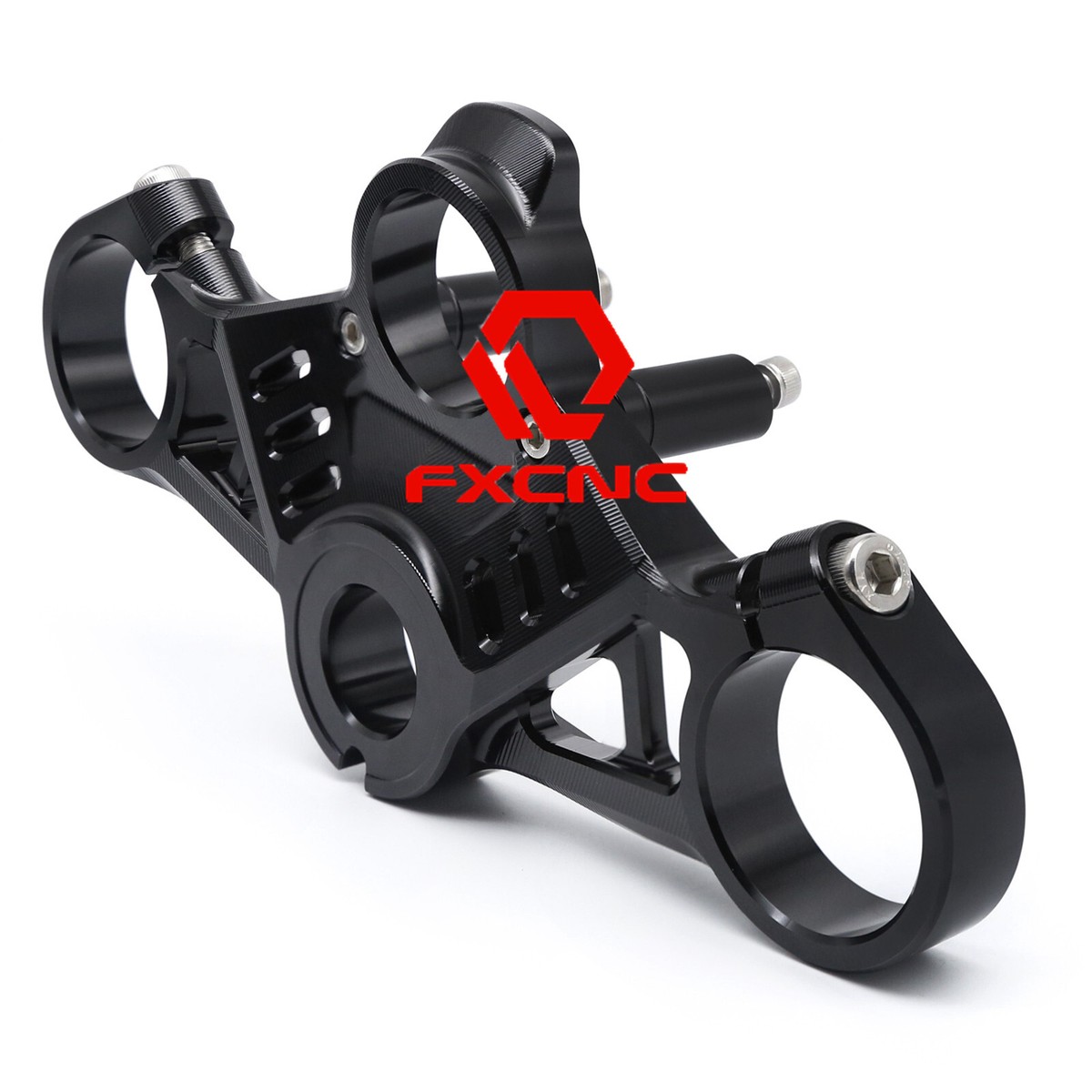 CNC Triple Tree Upper Top Clamp Mount Bracket Fork For ZX-25R