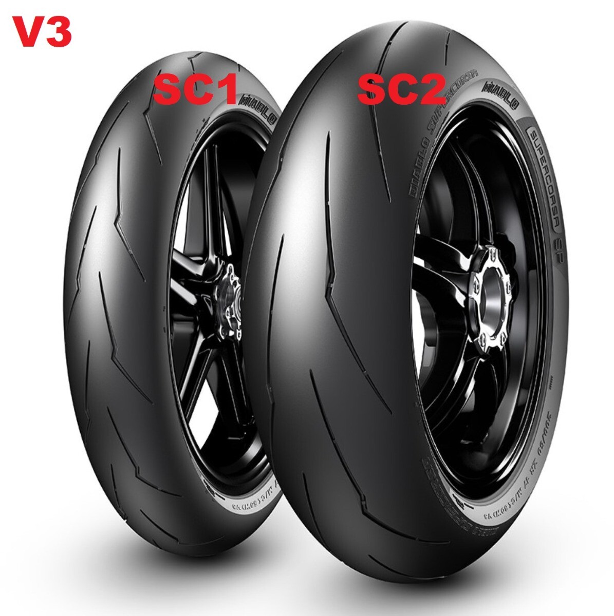 Track Tyre PIRELLI Diablo Supercorsa V3 200/55 ZR17 78W TL Rear SC2 Triumph - Image 24
