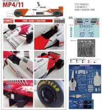 Studio27 1/20 MP4/11 Early Season 1996 [Multi Material Kit]