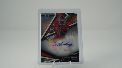 2022 Bowman U #BA-TZH Ta'Zhawn Henry Autograph