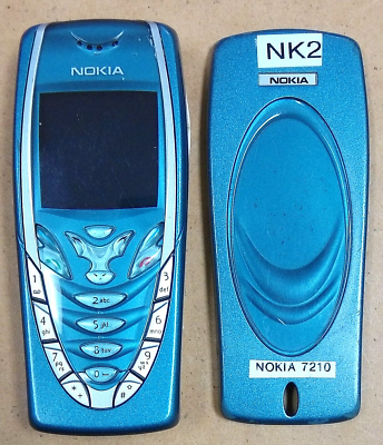 Nokia 7210 - Blue and Silver ( Unlocked ) Very Rare International