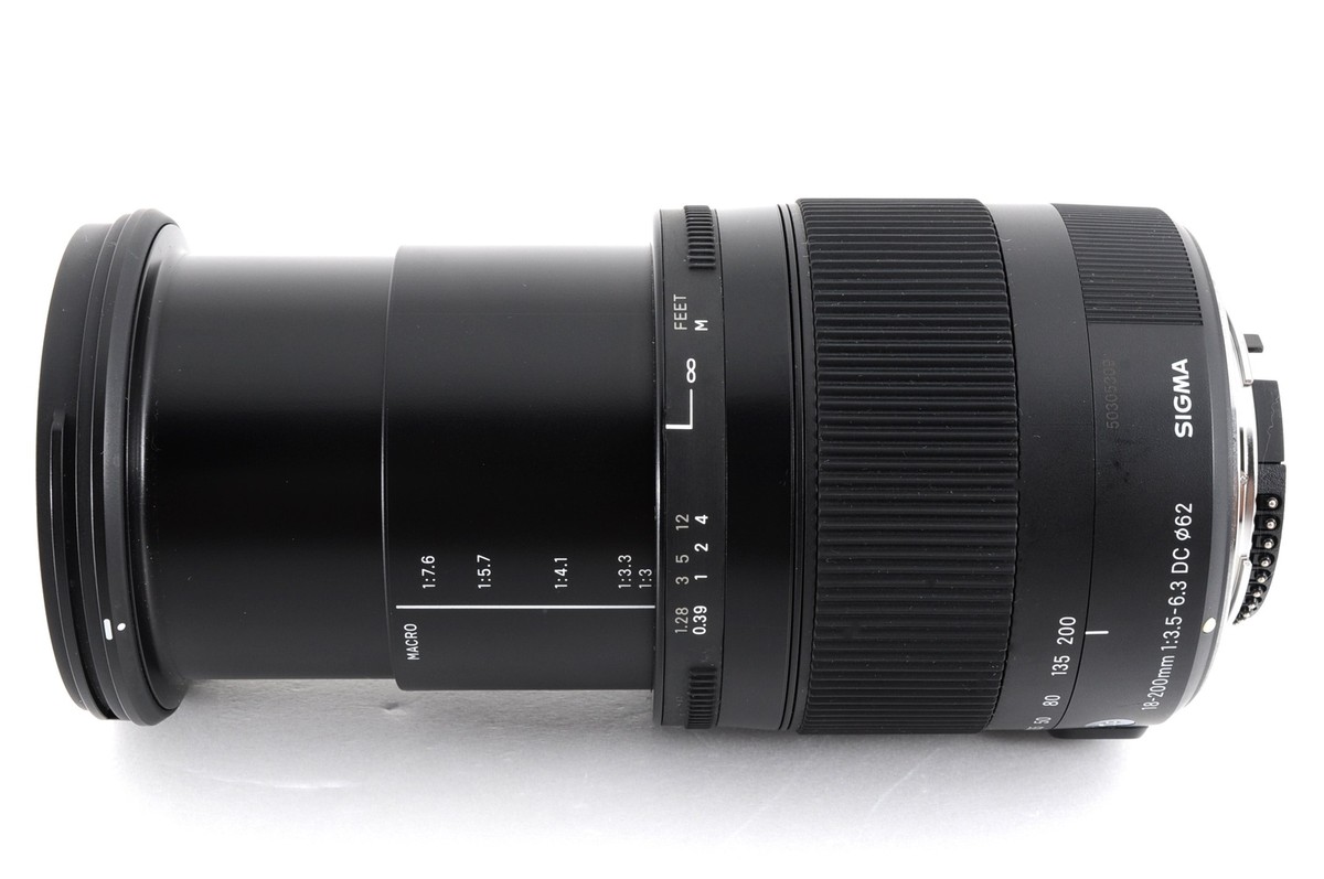 Near Mint!!】Sigma 18-200mm F3.5-6.3 DC MACRO for Nikon F From