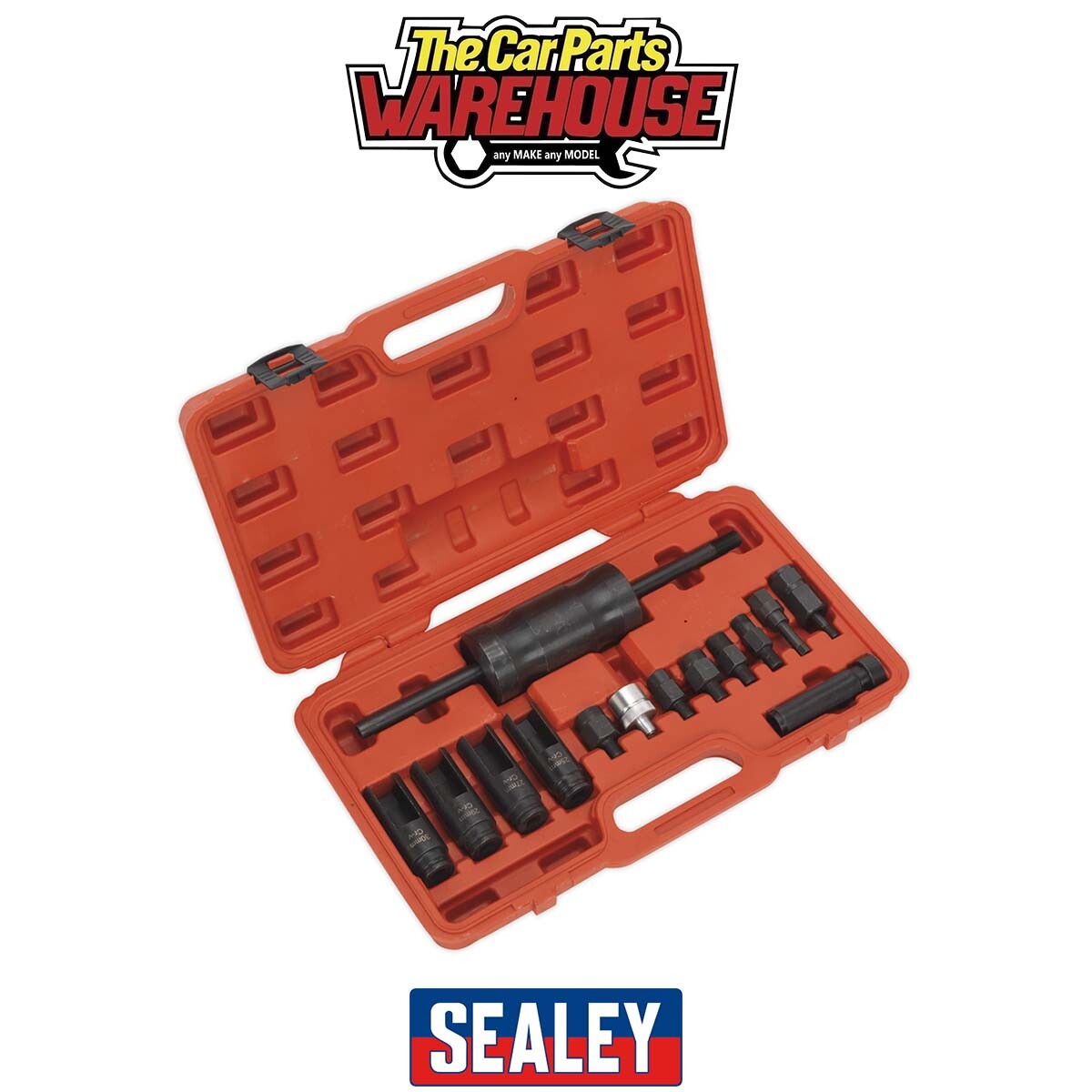Sealey VS2059 Diesel Injector Puller Set 14pc