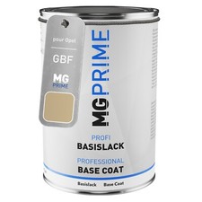 Peinture voiture pot pour Opel GBF 167 1RU Pannacotta Metallic 1,0l