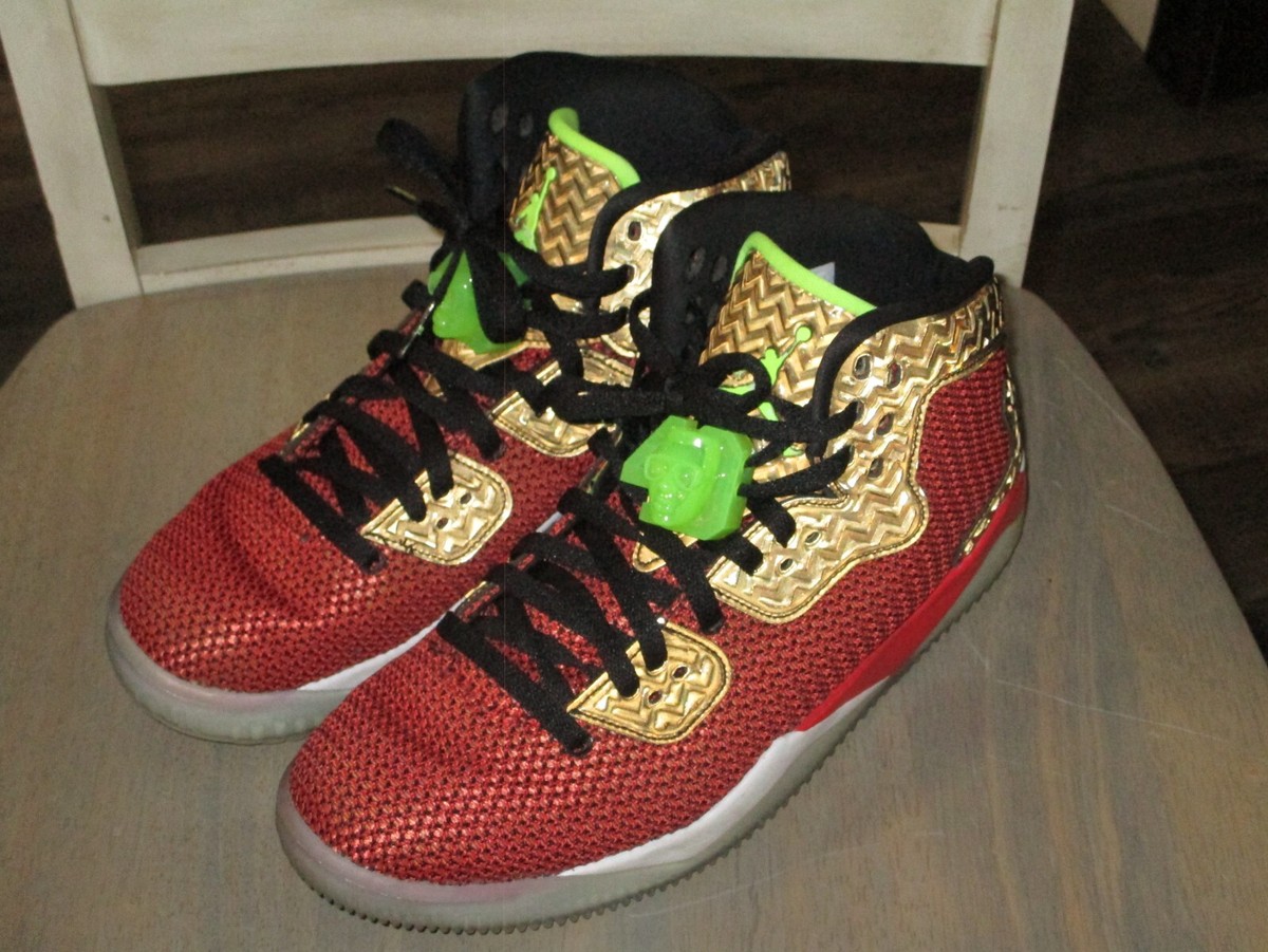 Air Jordan Spike Forty Sneakers Mens Size 11.5 Red Ghost Green 819952-605 Jordan Spike Forty University Red Ghost Green Black White  main image 3