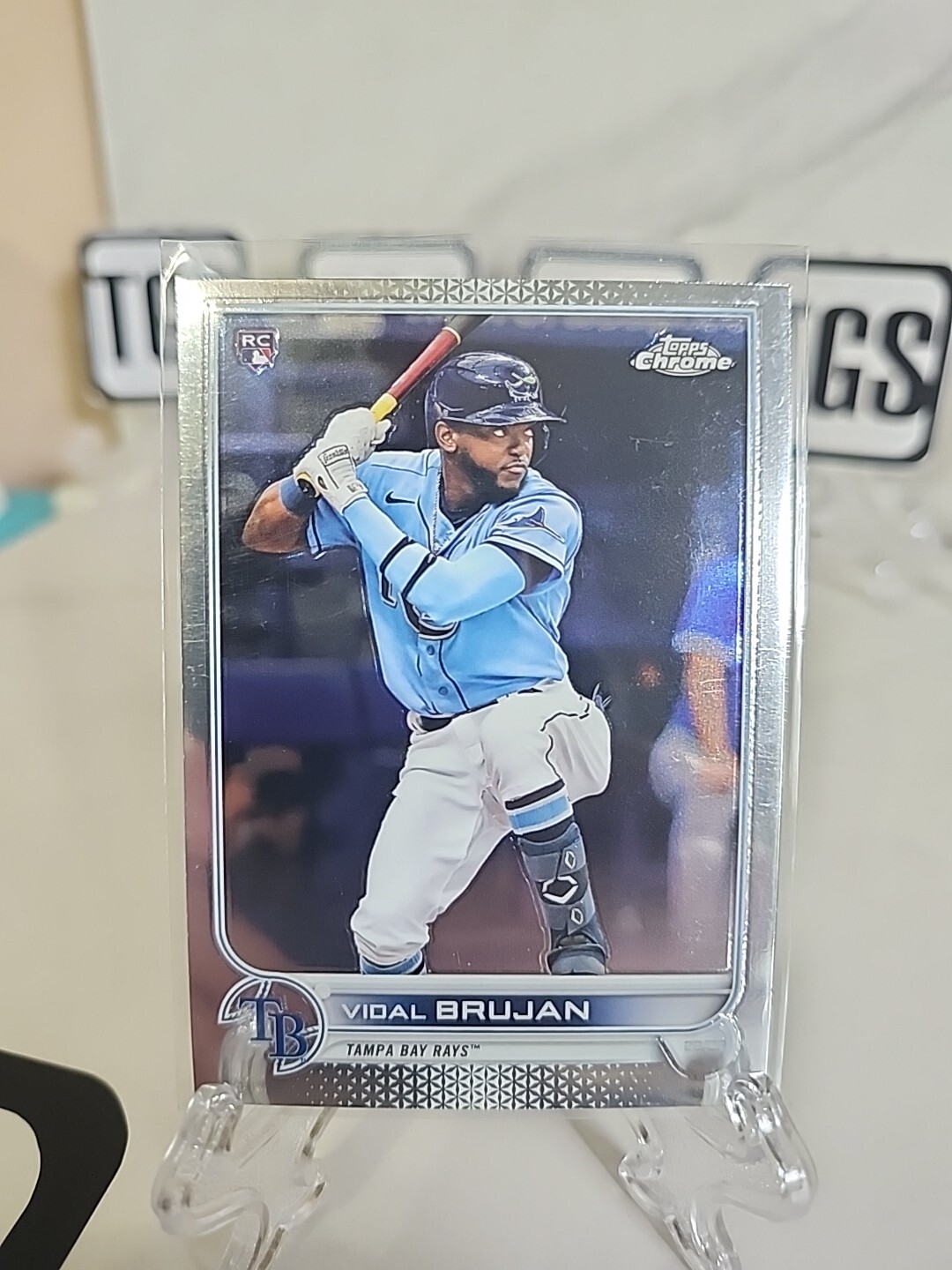 VIDAL BRUJAN 2022 TOPPS CHROME #134 ROOKIE TAMPA BAY