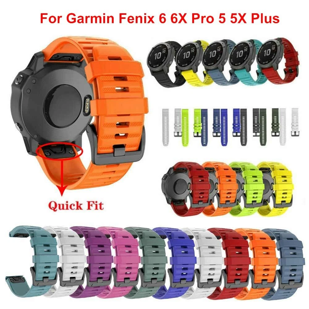 Bracelet Montre Sport Pour Garmin Fenix 5/5X/5S bande GPS Montre Bracelet