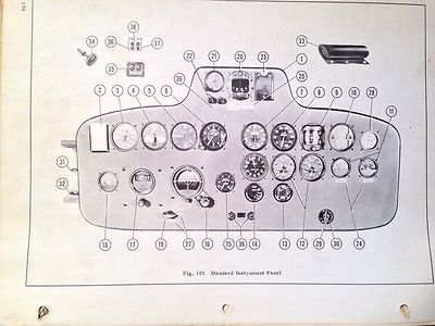 Original 1962 Beechcraft D-18S & D-18C Parts Manual