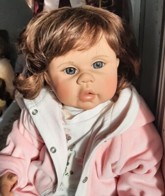 Künstlerpuppe''Lena'' Monika Levenig., Inkl.  Zertifikat 