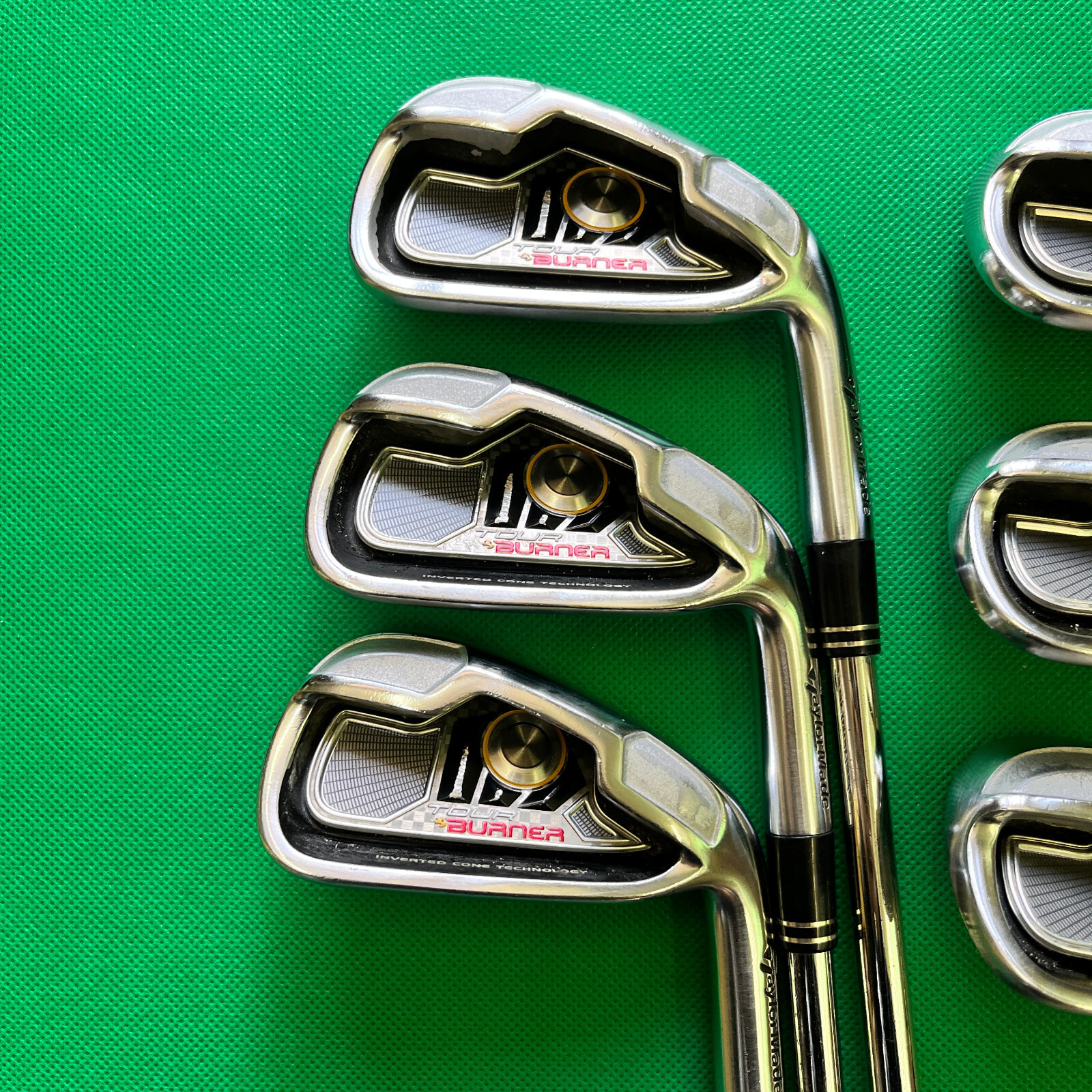 Taylormade Tour Burner Iron Set 6pcs 5Pw Flex S Stiff N.S.Pro 950GH eBay