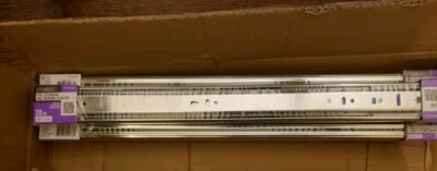 Lot Of (4) Pair Soft Close Ball-Bearing Drawer Slides 20''