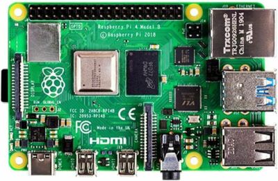 Raspberry Pi 4 8GB DDR4 RAM Single Board Computer - RPI4-MODBP-8GB 