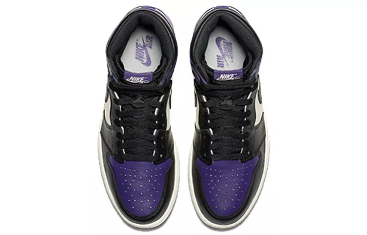 Nike Air Jordan 1 Retro High OG Court Purple 555088-501 Men's Size