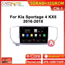For Kia Sportage 4 QL 2016-2018 Multimedia Player Carplay Car Radio GPS Screen
