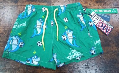 MC2 SAINT BARTH SHARK BATH BOXER BRIEFS WITH BALLOON