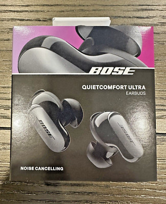 Bose QuietComfort Ultra Noise Cancelling Earbuds Black New Sealed!!!