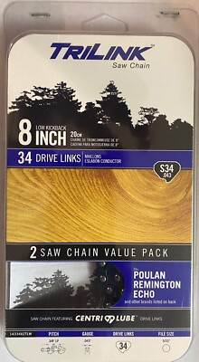 TriLink 8'' Saw Chain (Pack of 2) (14333X2TLW)