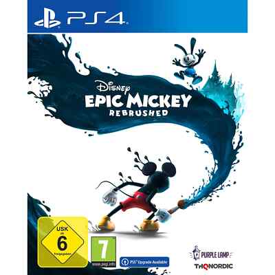 Disney Epic Mickey : Rebrushed Playstation 4 PS4 deutsch NEU+OVP