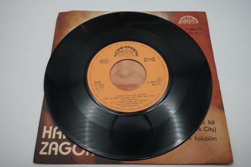 LOT OF THREE 70s/80s CZECH POP Vinyl 45s - Hana Zagorová, Supraphon Czechoslovak - Picture 6 of 9