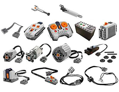 Lego Technic Power Functions Parts M,L,XL,Servo Motor IR Remote Battery Lot Gear