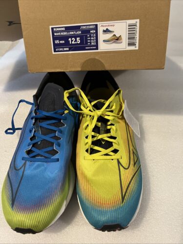 Men’s Sneakers & Athletic Shoes Mizuno Wave Rebellion Flash Size 12.5 - Picture 18 of 19