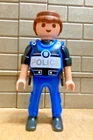 Playmobil character police gendarme firefighter 76 - for CUSTOM RARE VINTAGE
