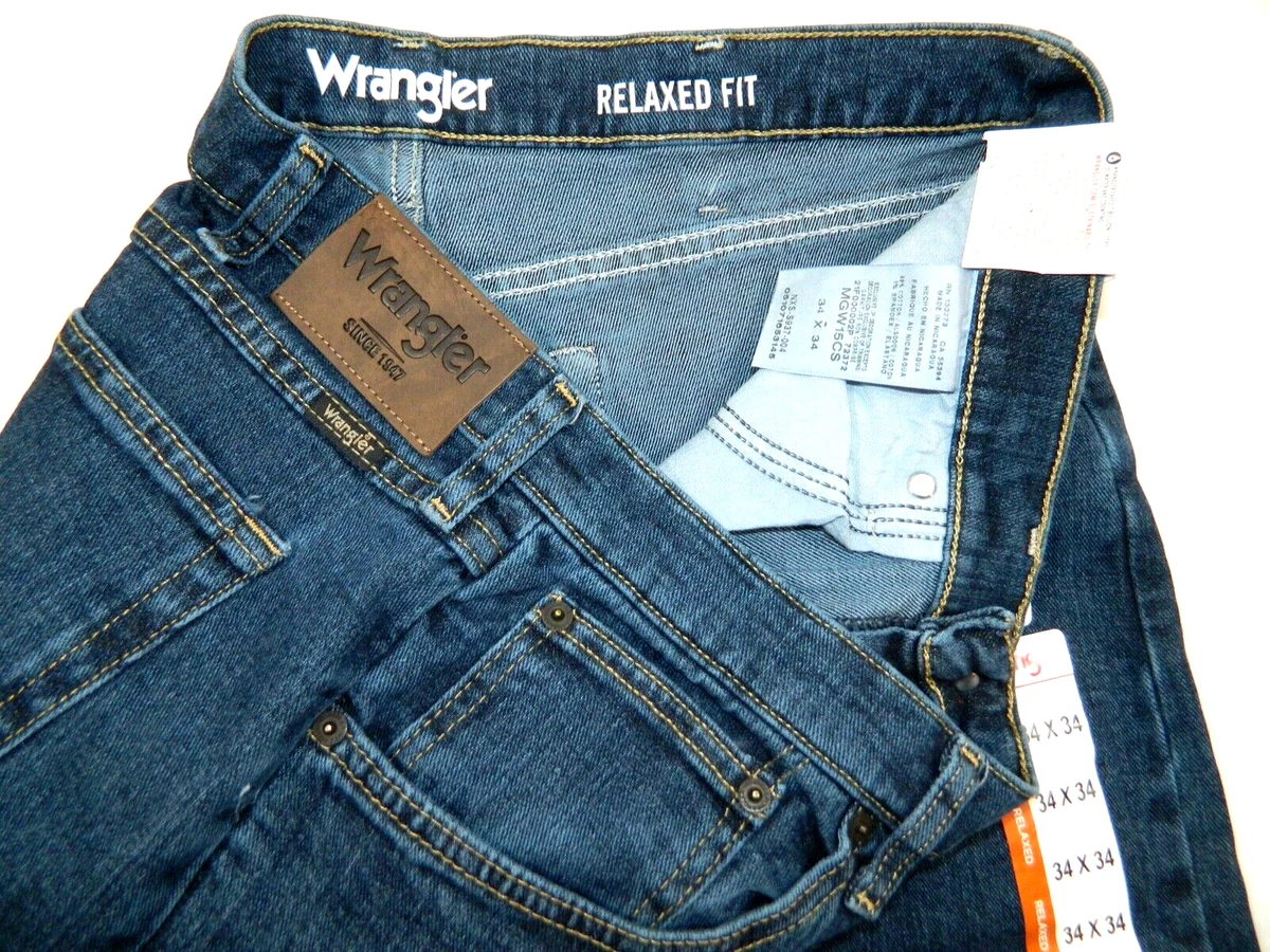 Wrangler® Blues Relaxed Fit Jean