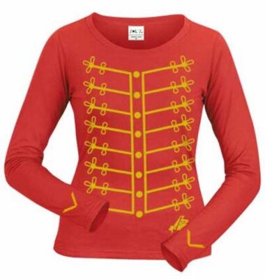 My Excellence - Red Jacket Girlie Longsleeve rot - Größe/Size: M (Middle), NEW