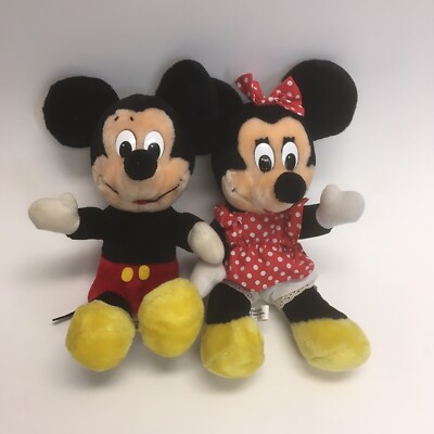 Vintage Disneyland Walt Disney World Mickey Mouse And Minnie Mouse Plush 10 Lot Ebay Vintage Disneyland Walt Disney World Mickey Mouse And Minnie Mouse Plush 10 Lot Ebay