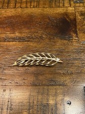 Vintage Feather Barrette Hair Clip