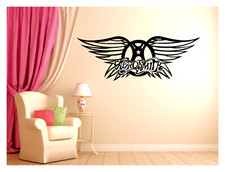 AEROSMITH LOGO vinyl wall art sticker decal 36x13" Your Choice Of color