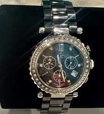 GC Guess Kollektion I01200L2 Damenuhr,  32 echt DIAMANTEN, Keramik.