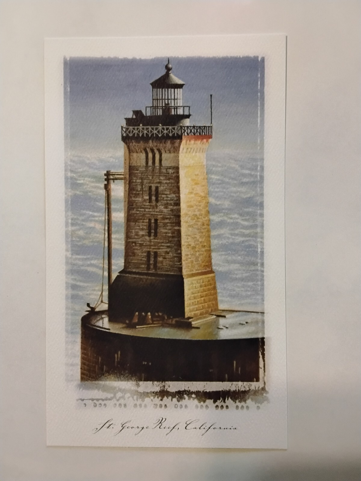 PACIFIC LIGHTHOUSES USA 2007 COMMEMORATIVE BOOKLET ART PRINTS & STAMPS