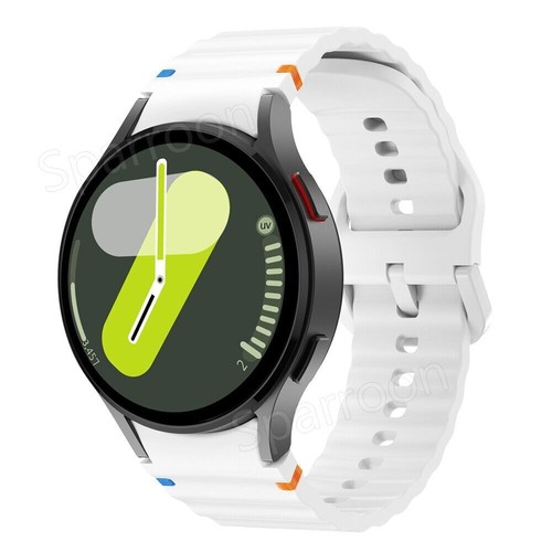 For Samsung Galaxy Watch 7/6/5/4/FE 40/44/47mm Sport Silicone Watch Band Strap - Picture 67 of 90