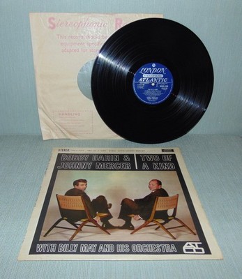 Bobby Darin and Johnny Mercer Two of A Kind LP 12'' Vinyl Record SAH-K 6164 1961
